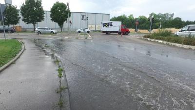 Ehingen: Unwetter sorgt fuer Einsaetze